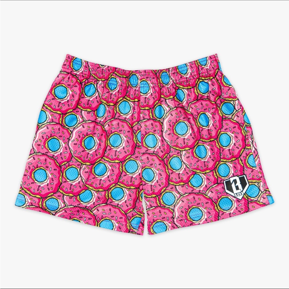 NWT, Youth Large Baseball Lifestyle Donut Shorts